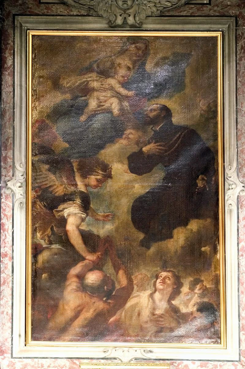 San Gaetano da Thiene in olio su tela